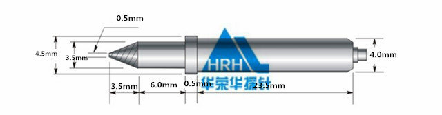 GP-11S、定位針、探針外徑為4.5mm ，長度為35.5mm、ICT測試針、功能夾具定位針、測試針、五金配件